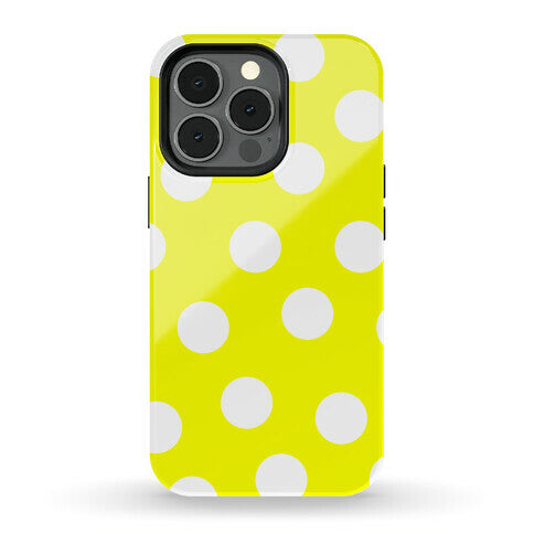 Yellow Polka Dot Case Phone Case